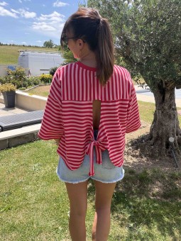 BLOUSE MARIA - RAYURE