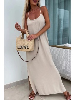 ROBE LONGUE NINO - BEIGE