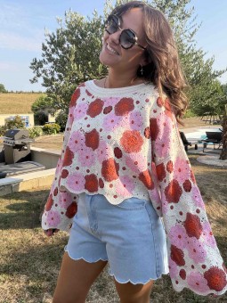 TOP FLORA - MULTICOLOR