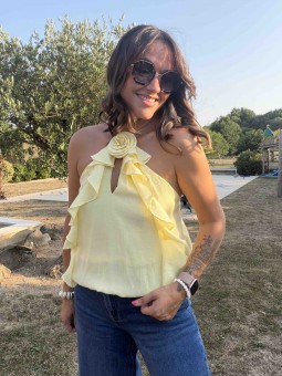 TOP LILY - JAUNE