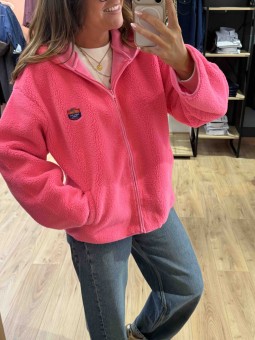 VESTE KEYA - FUSHIA