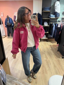 VESTE ZOHRA - FUSHIA