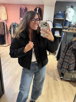 MANTEAU NASTYA - NOIR