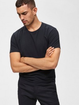 TSHIRT EN COTON BIO - NOIR