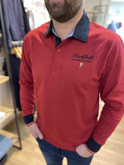 POLO ML UNI RUGBYMAN DORÉ -...