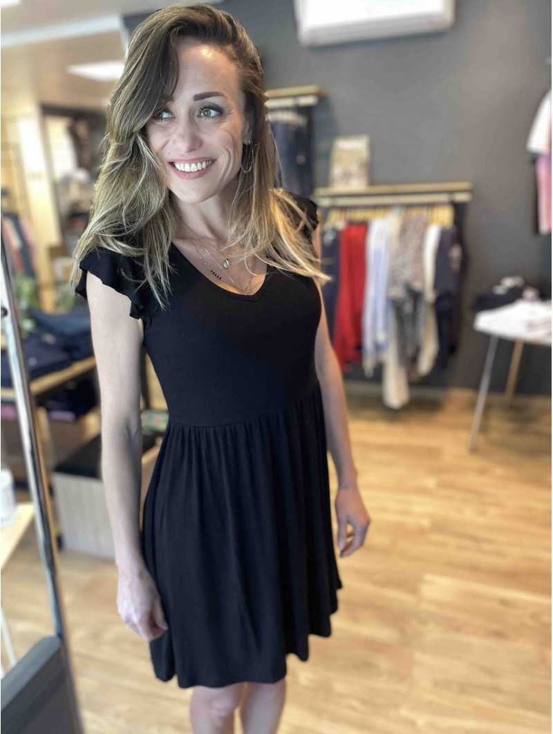 robe fluide a volant