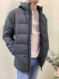 MANTEAU MATELASSÉ A CAPUCHE