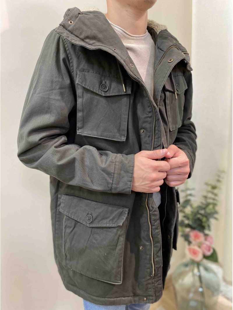 parka femme interieur fourré