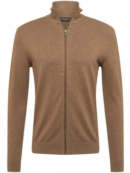 GILET ZIPPÉ - TAUPE