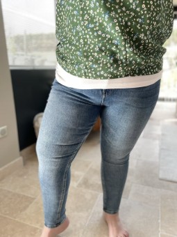 JEAN SKINNY TAILLE HAUTE