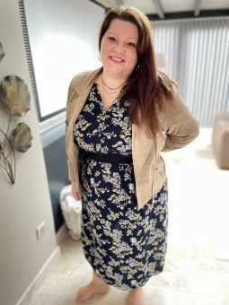 ROBE LONGUE IMPRIMÉ FLORAL GT