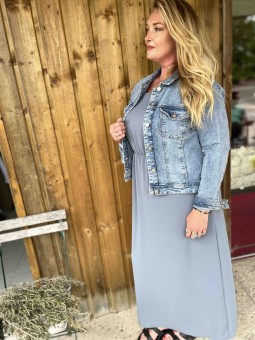 ROBE LONGUE EN VOILE GT
