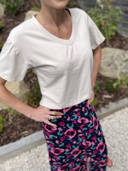 TOP LOLA - BEIGE