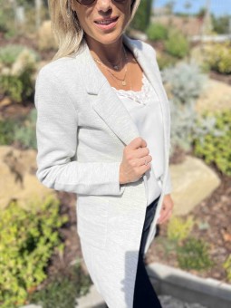 VESTE BAKER - GRIS